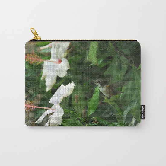 Lady Lurking in the Shade Carry-All Pouch
