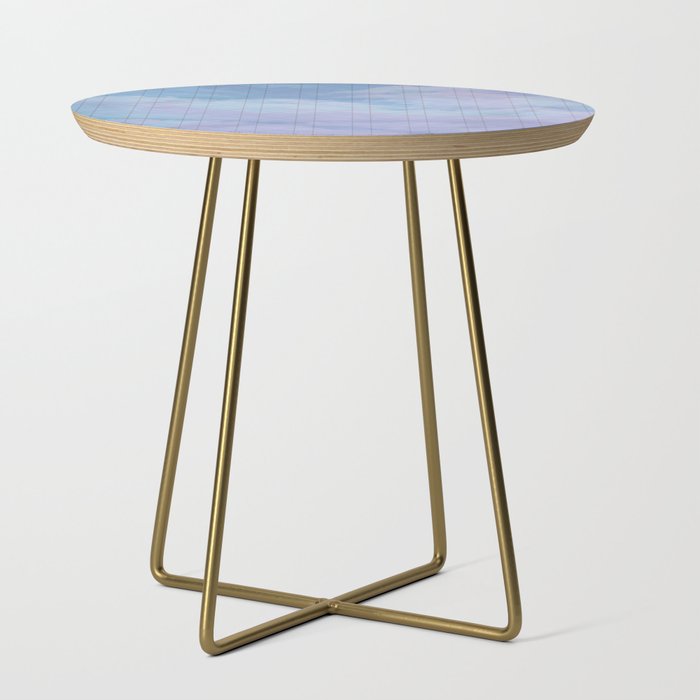 Cloudy Candy Floss Minimalist Pattern	 Side Table