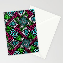 Neon_Abstract002 Stationery Card