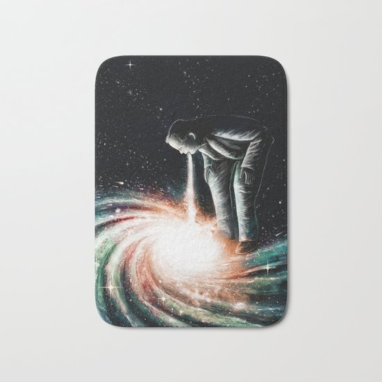 Cosmic Vomit Bath Mat