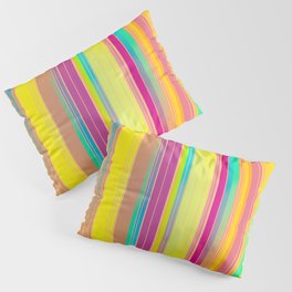 Bright Stripes 2 Pillow Sham