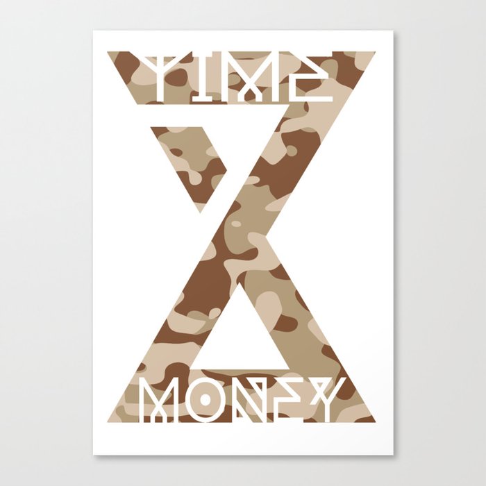 Time is Money Canvas Print
