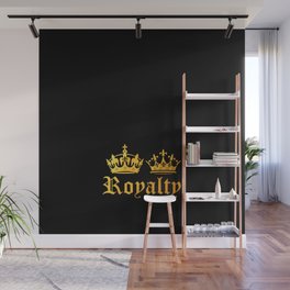 Gold Crown Wall Murals For Any Decor Style Society6