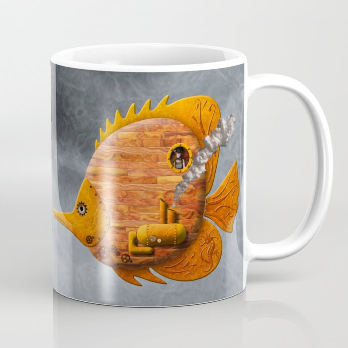 Steampunk Butterflyfish II Coffee Mug