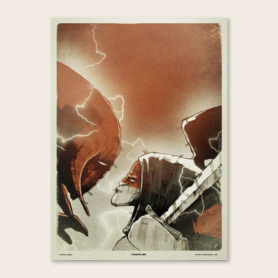 Fallen III. Canvas Print