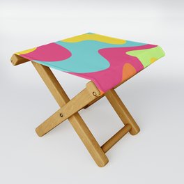 Psychedelic Sixties Folding Stool