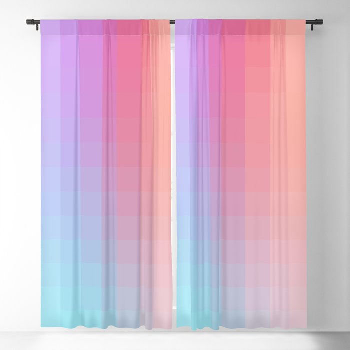 Lumen, Pink and Lilac Light Blackout Curtain