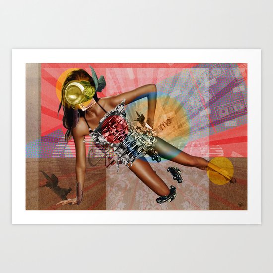 Thirstily Modern Life Style Dreams Art Print