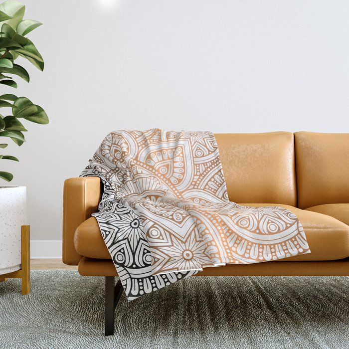 Bronze throw deals blanket