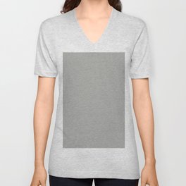 Fynbos Leaf Gray V Neck T Shirt