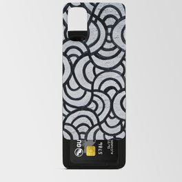 wavy grey Android Card Case