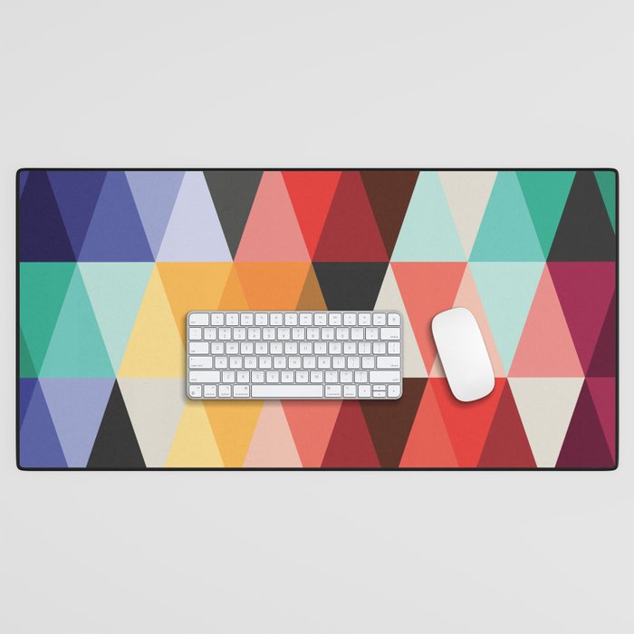 Mid-Century Modern Color Story Desk Mat