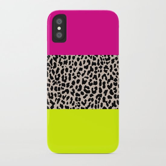 Leopard National Flag X iPhone Case
