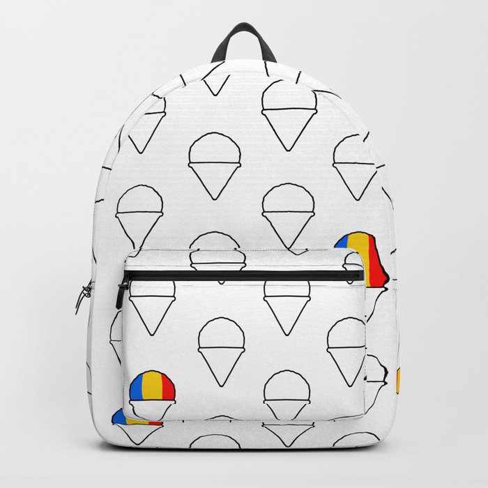 Rainbow shaved ice Backpack