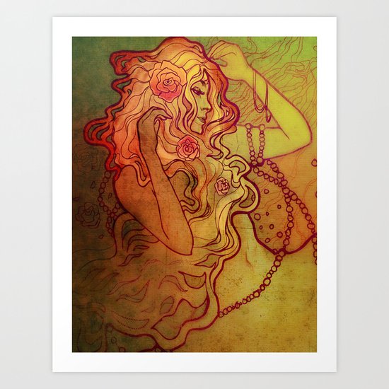 Lilly Art Print