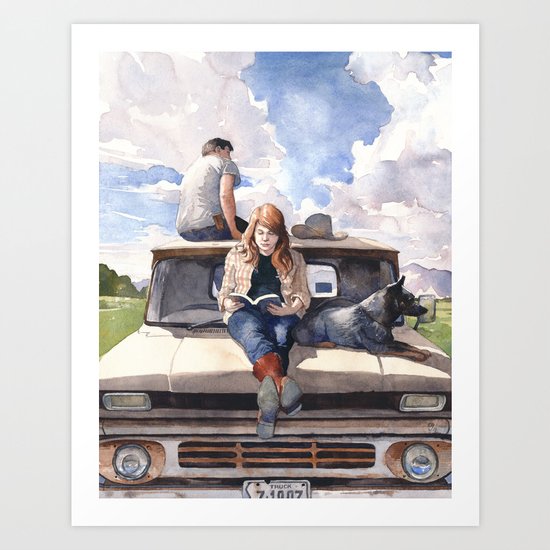 Big Sky Country Art Print