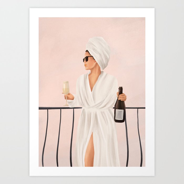 Morning Wine II Art Print
