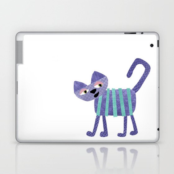 Cool Cat Laptop & iPad Skin