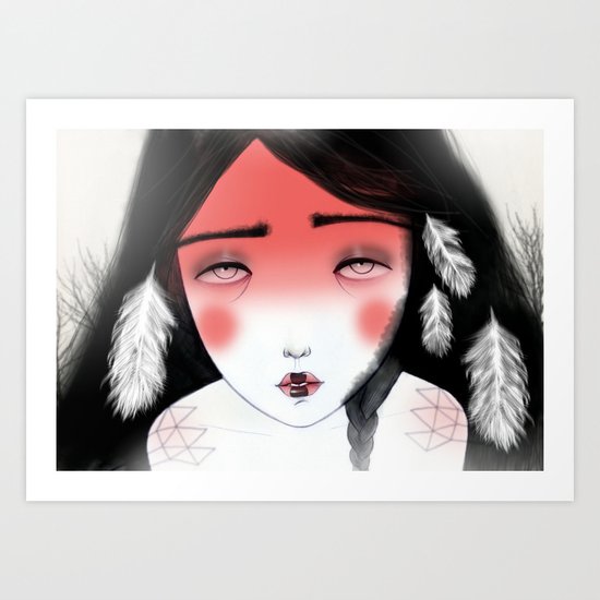 Moonchild Art Print