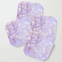 Vincent Van Gogh Almond Blossoms  Lavender Coaster
