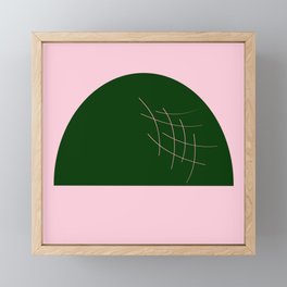 Scratches Framed Mini Art Print