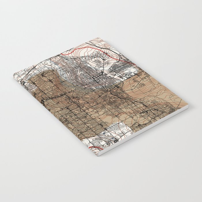 USA, Omaha - City Map Notebook