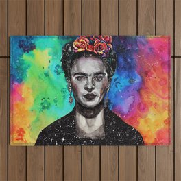 Frida Kahlo Outdoor Rug