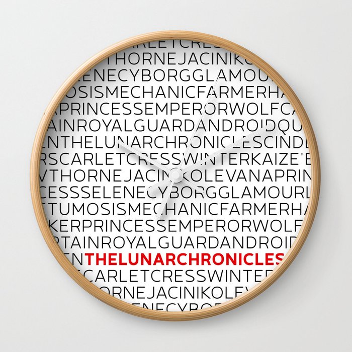 Type: Lunar Chronicles Wall Clock