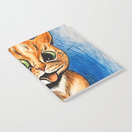  Smiling Cat by Louis Wain Notebook