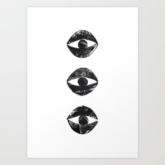 Eye Me Oh My Art Print