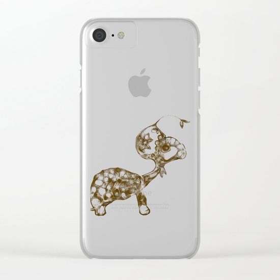 cool sketch 198 Clear iPhone Case