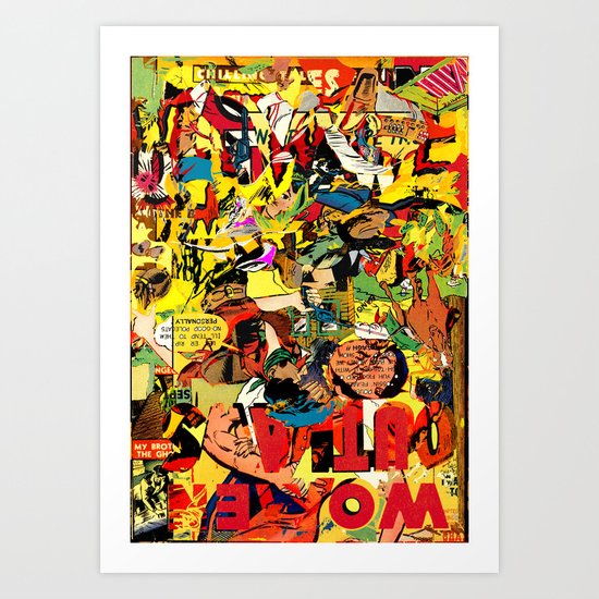 OUTLAW WOMEN Art Print