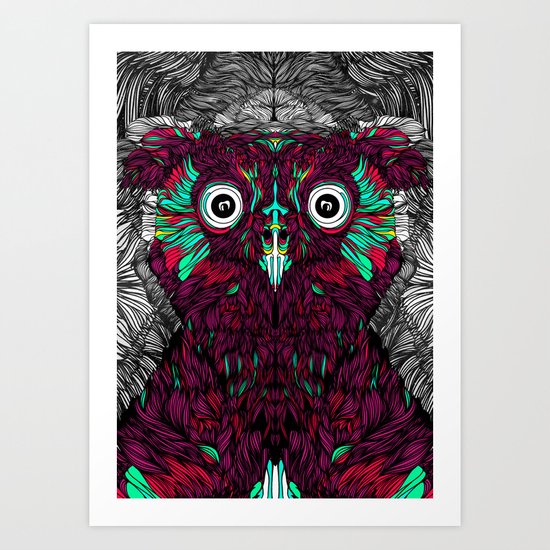 Owl You Need Is Love (Feat. Bryan Gallardo) Art Print