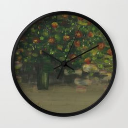 Kitchen Bouquet Wall Clock