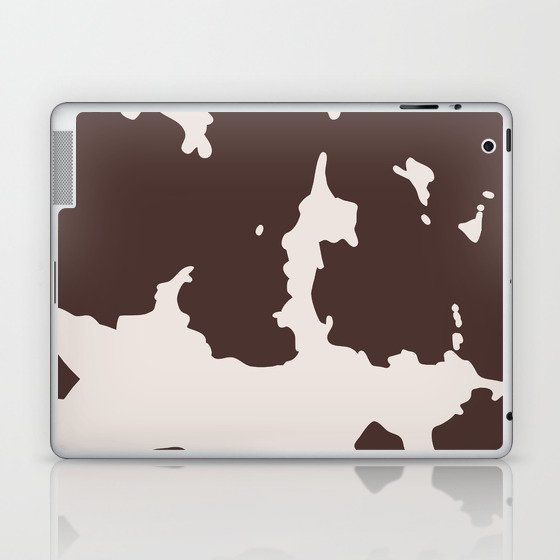Howdy Cowhide in Brown + Tan Laptop & iPad Skin
