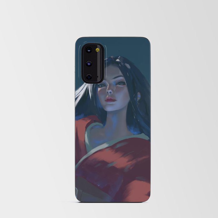 Warrior Girl Android Card Case
