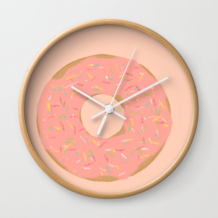 doughnut donut Wall Clock