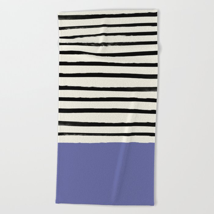 Peri x Stripes Beach Towel