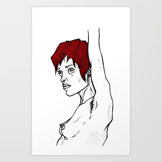 Chick Six Art Print