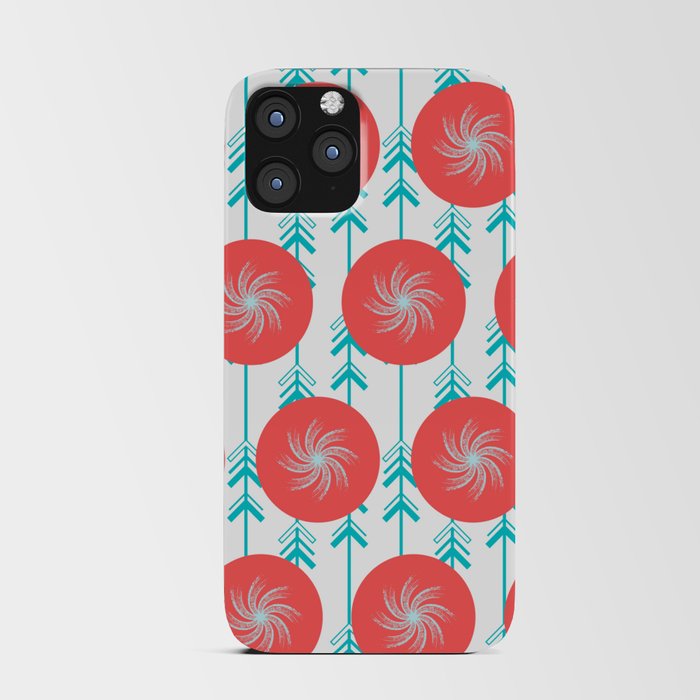 Red Circle iPhone Card Case