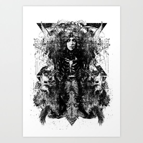 Mandroid Art Print