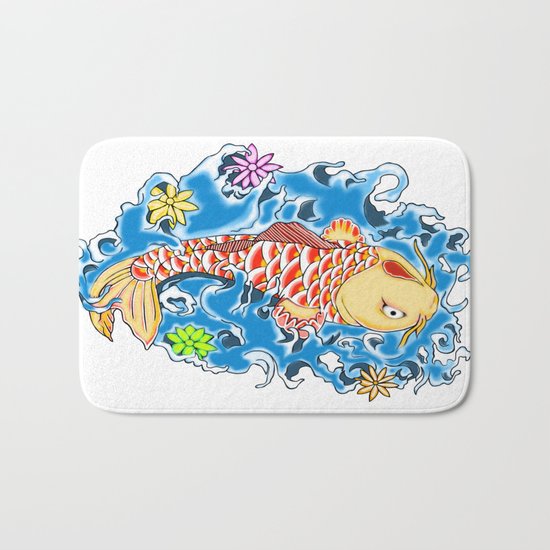 Koi Paradise Bath Mat