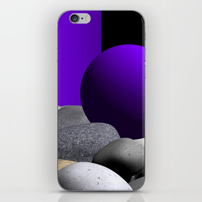 go violet -61- iPhone Skin