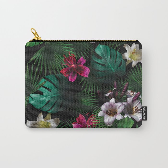 Tropical Night Garden Carry-All Pouch