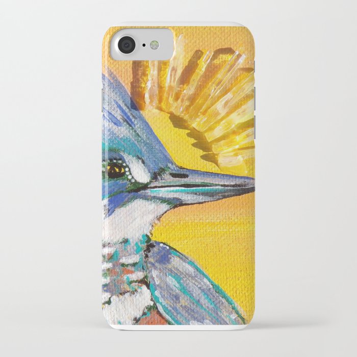 Kingfisher's crown iPhone Case
