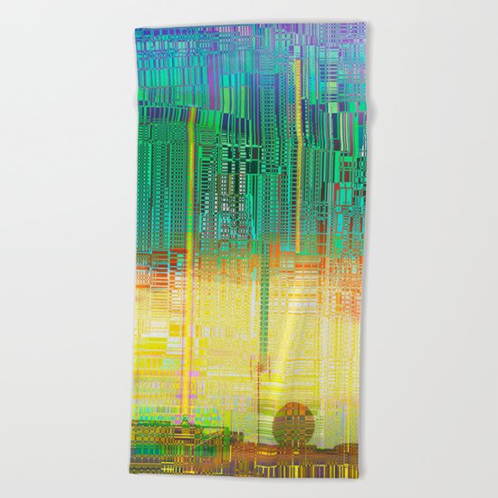 Atlante / CITIES over CITIES Beach Towel
