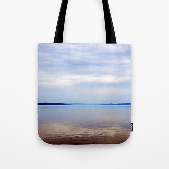 Matapedia River Mouth Tote Bag