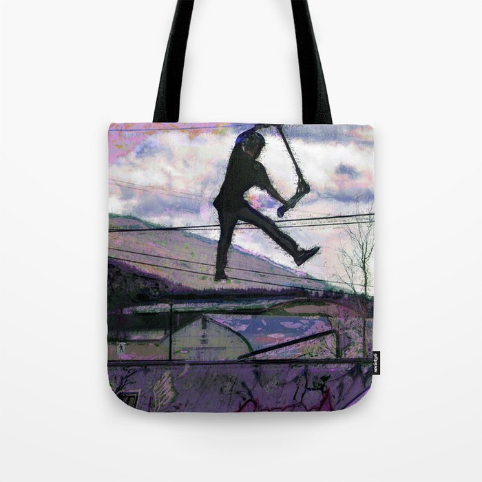 champion tote bag purple