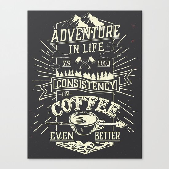 Coffee Canvas Print