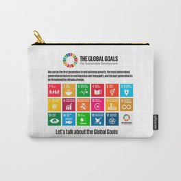 Global Goals Poster Gifts Carry-All Pouch